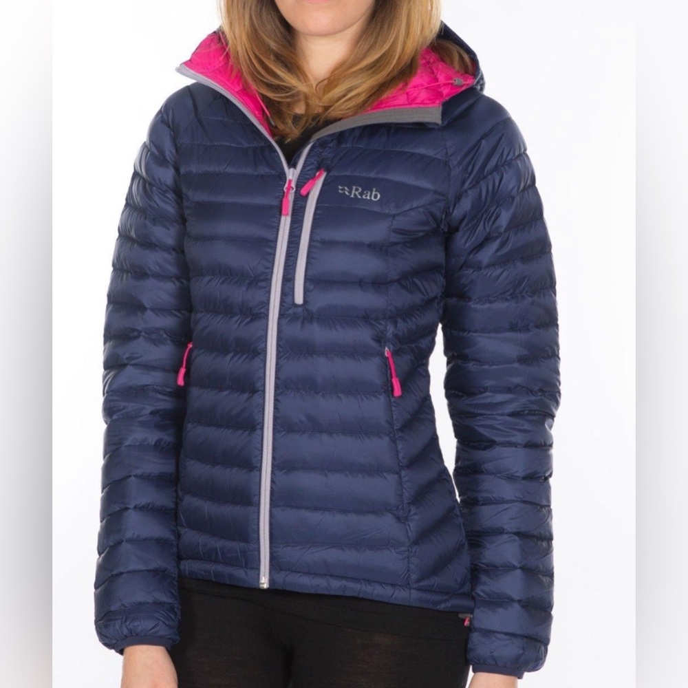 RAB-Microlight Alpine Women's Navy Puffer Jacket-NWOT